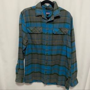 Men’s Patagonia Blue/Green Flannel